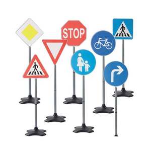 Set de 8 semne rutiere 82 cm imagine