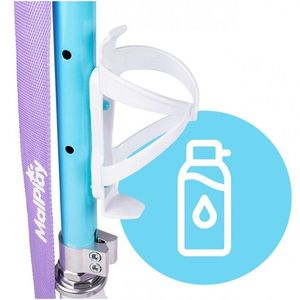 Trotineta pliabila pentru copii Malplay, cu amortizor, roti din PU, ghidon reglabil, suport pentru bidon de apa si curea de umar pentru transport imagine