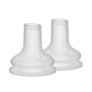 Set 2 tetine din silicon pentru biberon tip Sippy Cup Bibs imagine