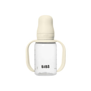 Set biberon tip Sippy Cup PP 150 ml cu cioc din silicon si sistem antipicurare Bibs Ivory imagine