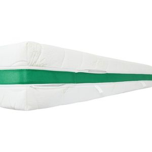 Husa matlasata pentru saltea 160x200x27 cm Bamboo cu sistem de aerisire 3D, lavabila si detasabila Somnart imagine