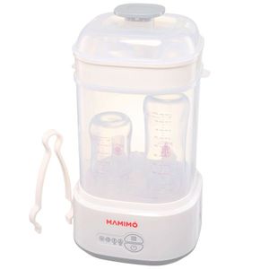 Sterilizator electric cu aburi si functie uscare pentru bibroane Mamimo BSD2005, 5 biberoane, sterilizare rapida, oprire automata imagine