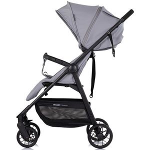 Carucior pentru copii Chipolino Blossom Platinum, spatar reglabil, bara de protectie, greutate admisa 22 kg imagine