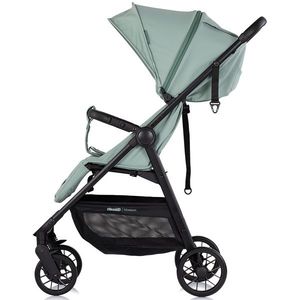 Carucior pentru copii Chipolino Blossom Matcha, spatar reglabil, bara de protectie, greutate admisa 22 kg imagine