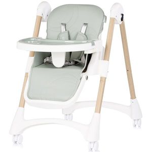 Scaun de masa pentru copii Chipolino Candy Shop Matcha cu spatar reglabil in 3 pozitii, inaltime reglabila, 4 roti imagine