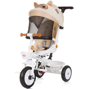 Tricicleta pentru copii Chipolino Marathon Kitten cu sezut rotativ, suport picioare, maner reglabil, 2 cosulete, greutate admisa 25 kg imagine