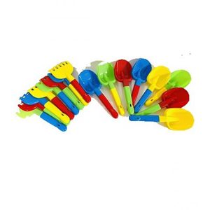 Set cu lopatica si grebla pentru copii dimensiune 25 cm imagine