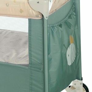 Patut pliabil Jane Duo Level Mist cu roti, arcada cu jucarii, geanta de transport, doua nivele, conform standardelor europene imagine