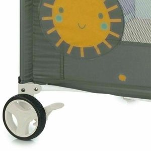 Patut pliabil Jane One Level Mist cu roti, arcada cu jucarii, geanta de transport, un nivel, conform standardelor europene imagine