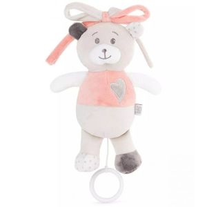 Jucarie muzicala din plus pentru bebelusi Ursulet 21 cm imagine