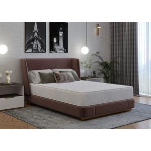 Saltea cu arcuri Somnart Dorma 140x190x20 cm, ortopedica, cu husa matlasata si duritate medie imagine