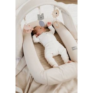 Baby Nest modular cu arcada de jucarii 3 in 1 Sand Sleepee imagine