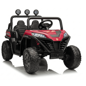 Masinuta electrica pentru copii Nichiduta UTV Rose Red 4x4 cu telecomanda, acumulator 24V, lumini led, bara cu proiectoare imagine