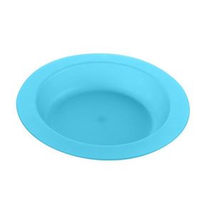 Set 4 farfurii pentru copii KikkaBoo Rainbow, fara BPA, capacitate 400 ml imagine