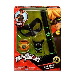 Set masca si accesorii Miraculous, Cat Noir imagine