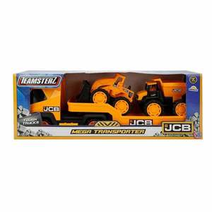 Transportor cu basculanta si excavator, JCB imagine