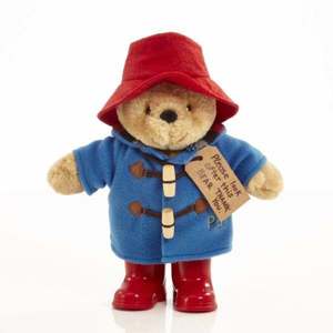 Jucarie din plus, ursuletul Paddington cu cizme, 23 cm imagine