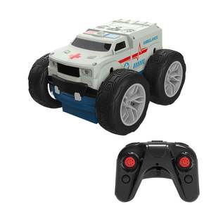 Masinuta cu telecomanda Revolt 2 Sided Rescue Racers, Gri imagine