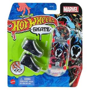 Set mini placa skateboard cu pantofi, Hot Wheels, HNG25 imagine