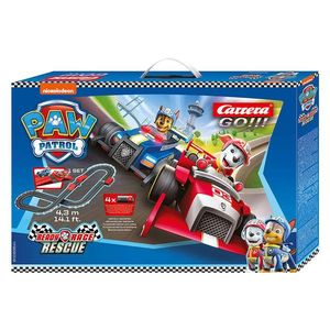 Pista de curse electrica cu 2 masinute, Carrera, Paw Patrol, Ready Race Rescue imagine