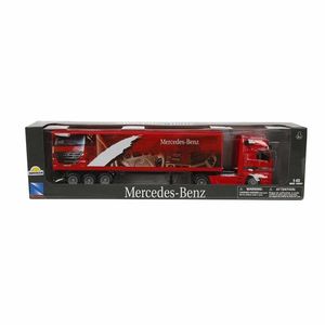 Camion metalic cu remorca, Mercedez Benz Actros, 1: 43 imagine