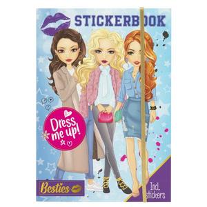 Carte cu autocolante Grafix, Bestie, Dress me up, A4 imagine