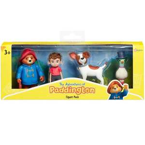 Set 4 figurine, ursuletul Paddington, 5 - 7 cm imagine