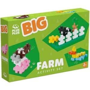 Set constructie, Plus-Plus, 40 piese mari, Ferma imagine