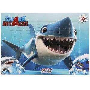 Puzzle Witty Puzzlezz, Rechin, 35 piese imagine