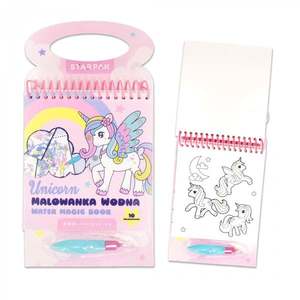 Carte de colorat cu apa, Starpak, Unicorn imagine