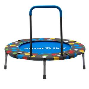 Trambulina pliabila 3 in 1, Smart Trike, Albastru imagine