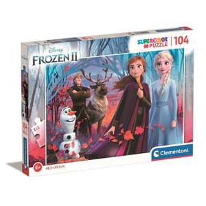 Puzzle Clementoni Disney Frozen, 104 piese imagine