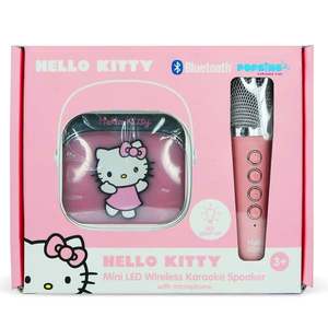 Set karaoke cu boxa, microfon wireless si lumini LED, OTL, Hello Kitty PopSing imagine