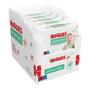 Servetele umede pentru bebelusi Huggies, All over clean, 56 x 10, 560 buc imagine