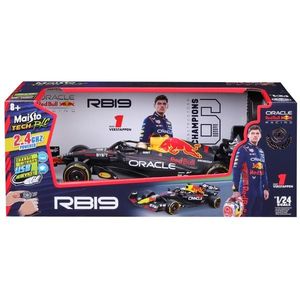 Masina de curse cu telecomanda, Maisto Tech, F-1 Ferrari RB19, Max Verstappen, 1: 24 imagine