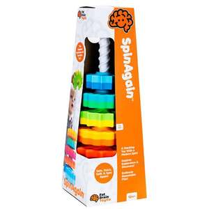 Turn de stivuire rotativ, Fat Brain Toys, Spinagain imagine