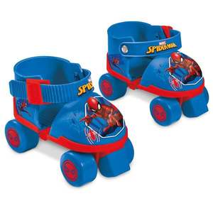 Set patine cu rotile si protectii, marime 22-29, Spiderman imagine