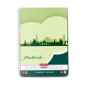 Caiet matematica cu spirala Herlitz, A4, 70 file, Economic imagine