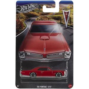 Masinuta metalica, Hot Wheels, '66 Pontiac GTO, JKY14 imagine