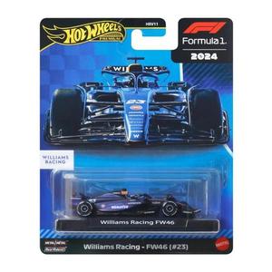 Masinuta metalica de curse, Hot Wheels, Formula 1, Williams Racing FW46 (#23), JBM15 imagine
