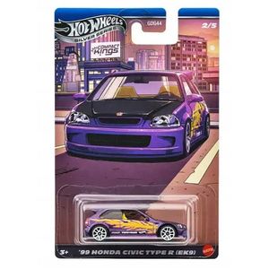 Masina metalica, Hot Wheels, Silver Series, 99 Honda Civic Type R EK9, 1: 64 imagine