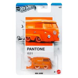 Masina metalica, Hot Wheels, Silver Series, Pantone 021, Kool Kombi, 1: 64, JKY49 imagine