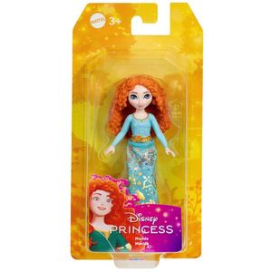 Papusa mini, Disney Princess, Merida, 9 cm, JBX52 imagine
