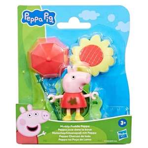 Set figurina cu umbrela, Peppa Pig, Muddy Friends, Peppa, G1348 imagine