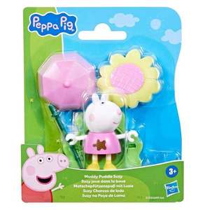 Set figurina cu umbrela, Peppa Pig, Muddy Friends, Suzy, G1350 imagine