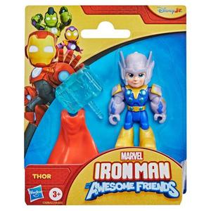 Figurina Marvel, Iron Man And His Awesome Friends, Thor, 7, 6 cm, G2690 imagine
