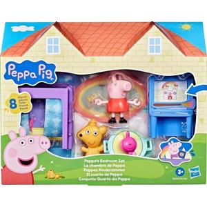 Set de joaca cu figurina, Peppa Pig, Peppas Bedroom, G2834 imagine