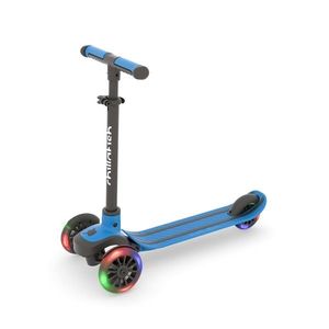 Trotineta cu 3 roti cu lumini, Chillafish, Scotti Glow, Navy imagine
