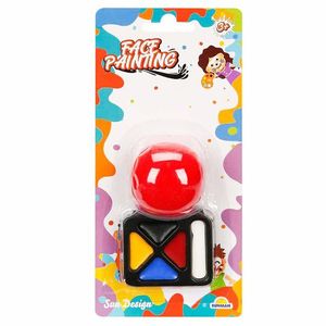 Set de pictura faciala, Sun Design, Nas de clown, 5 culori imagine
