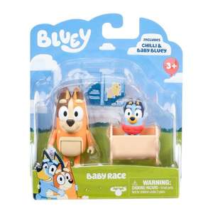 Set 2 figurine, Baby Bluey si Chilli imagine